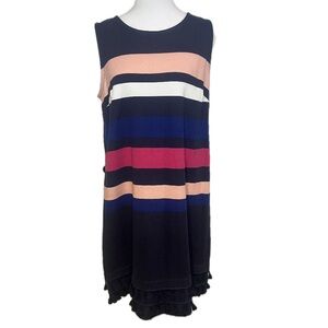 Crown and Ivy , NWT, Striped Sleeveless Dress, Size M